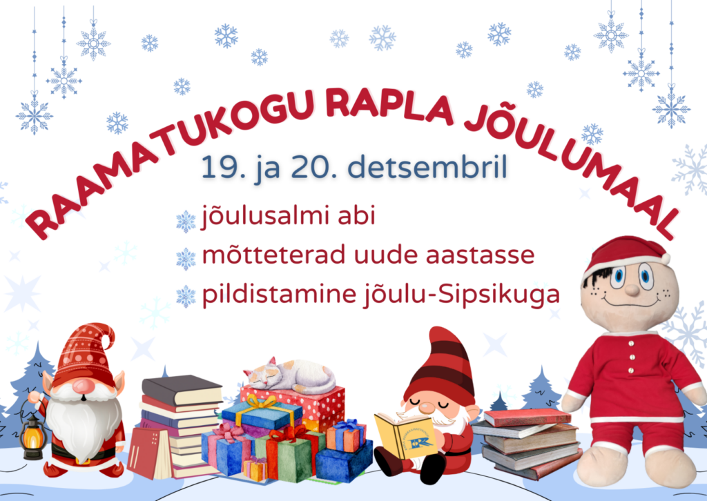 Raamatukogu Rapla jõulumaal(2)