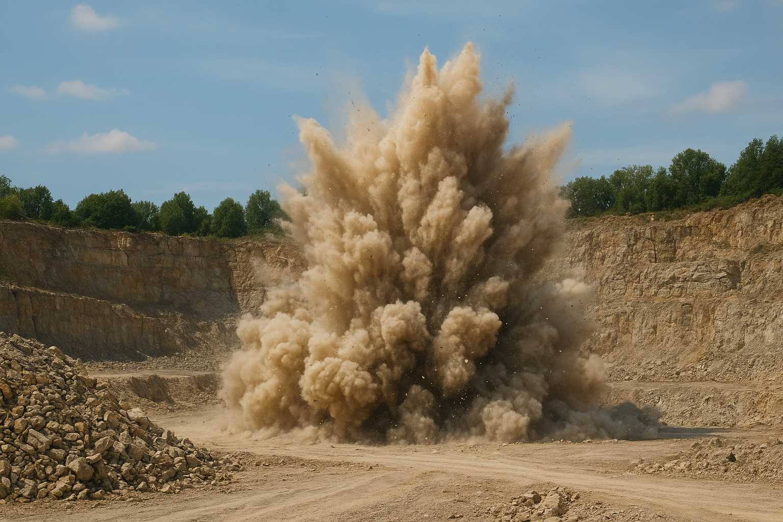 Karjaaris plahvatus paeval